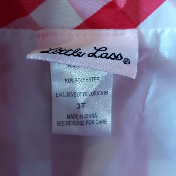 Little Lass 3T Raincoat slicker - Picture 3 of 3